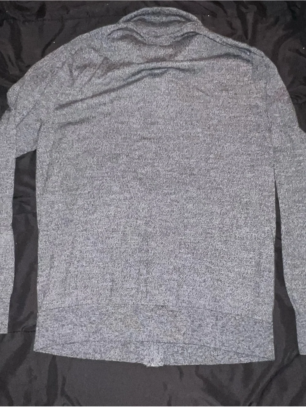 Banana Republic Gray Full-Zip Men's Sweater Jacket